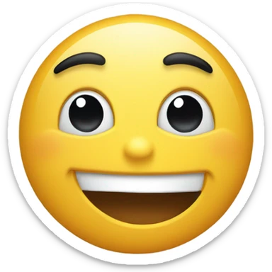 circle smirk emoji sticker