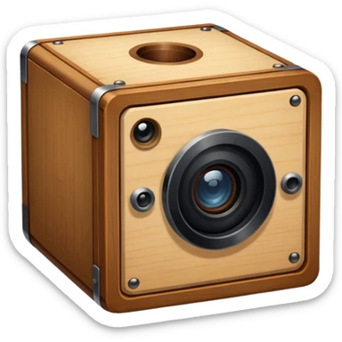 camera obscura sticker