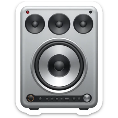 mac os icon speaker volume sticker