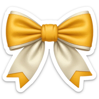 Laço cozy off white sticker