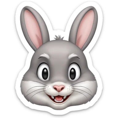 Looney Tunes rabit sticker