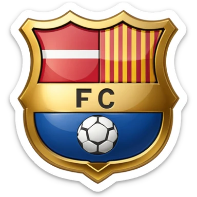 Escudo fc Barcelona  sticker
