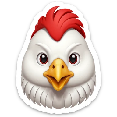 Chicken sticker