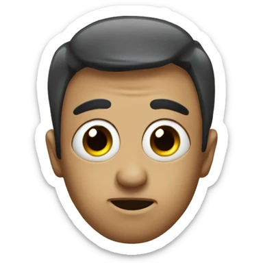 Splif with eyes sticker