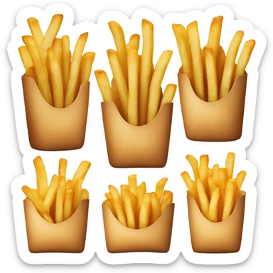 French fries 🍟  sticker
