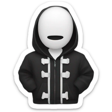 Homme noir tape enfant blanc sticker
