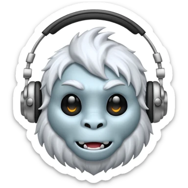 yeti headphones sticker