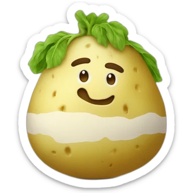 Patate Sportive sticker