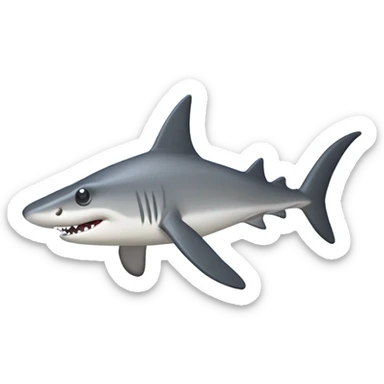 hammerhead shark sticker