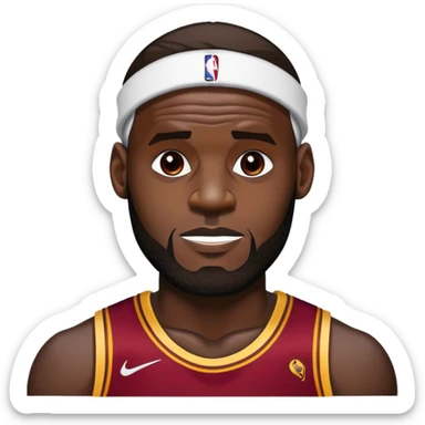 lebron sticker
