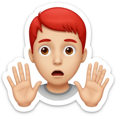 Tokat yiyen kişi sticker