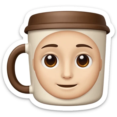 less details on the face, maybe a mix of the cup with 🙂 sticker