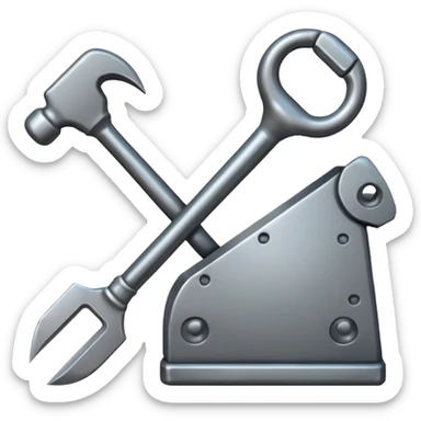 iron tools sticker