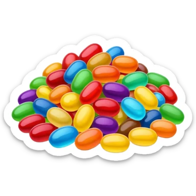 jelly beans sticker