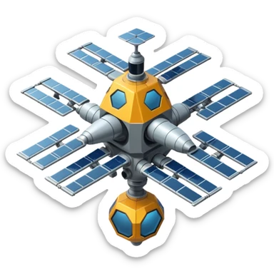 space station sticker