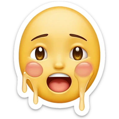 absurd and ridiculous crying laughing emoji sticker