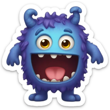 Huggy wuggy monster  sticker