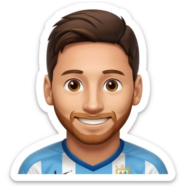 Messi argentina sticker