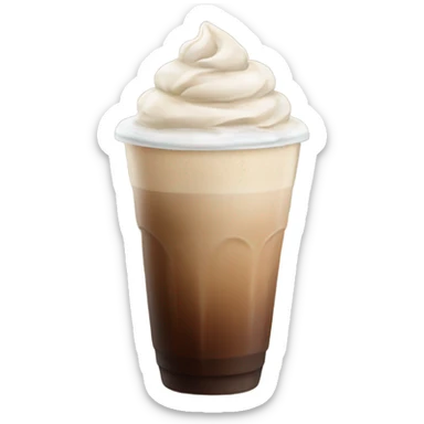 Ice mocha sticker