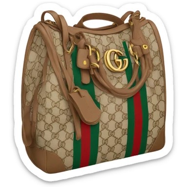 Gucci bag sticker