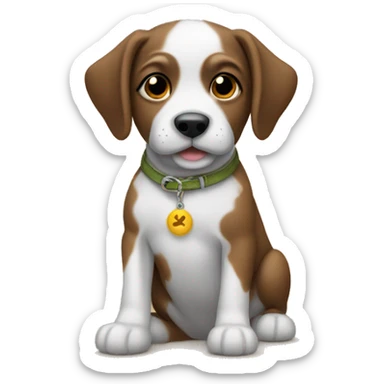 Cachorro bonzinho e amigável sticker