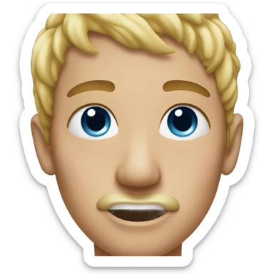 Large life like pimple sticker