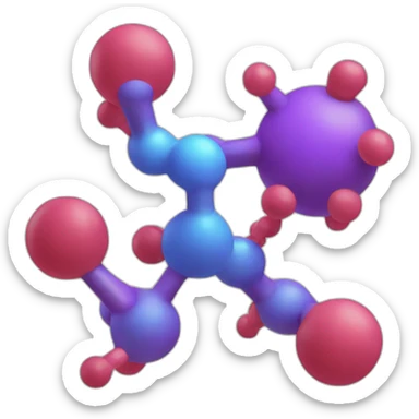 molecules sticker