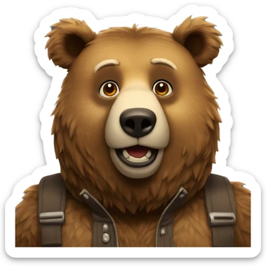  Animatronic bear sticker