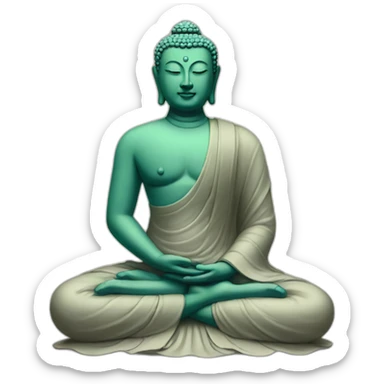 Buddha sticker