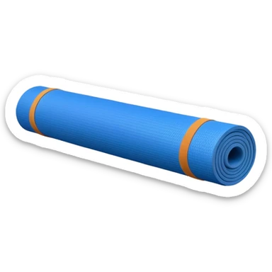 yoga matt sticker