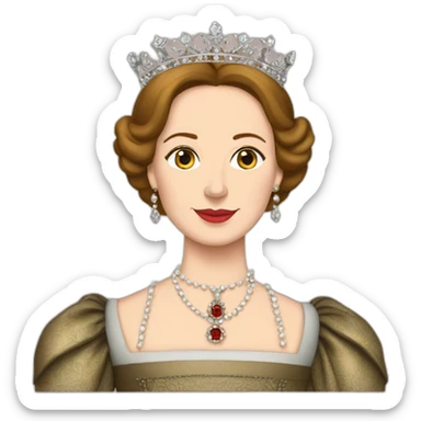 Queen-Elizabeth-Tudor sticker