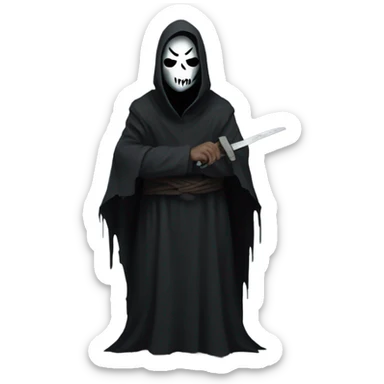 Ghost Face Scream sticker