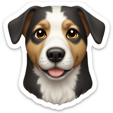 Perro volador sticker