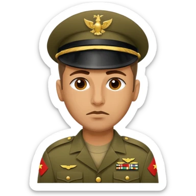 tired Iraqi soldier sticker