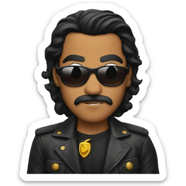 Chicano Batman and robin  sticker