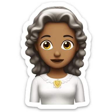 Angelitas ayudando sticker