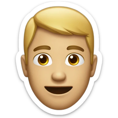 emoji qui regarde très mal sticker