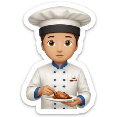 comida japonesa pato sticker