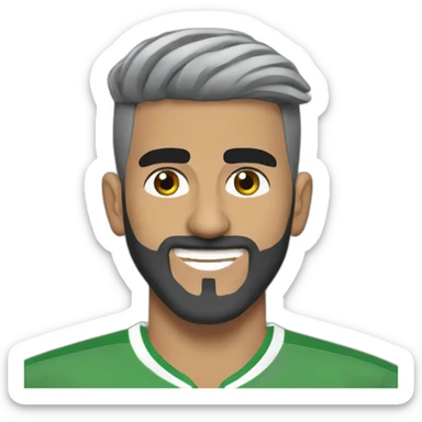 Riyad Mahrez sticker