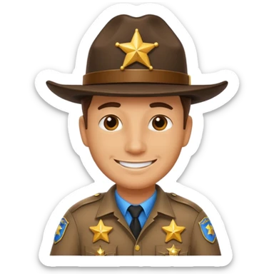 Sheriff sticker