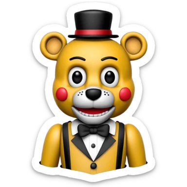 The puppet fnaf sticker