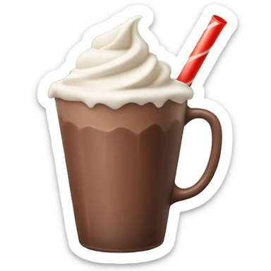 chocolate milkshake sticker