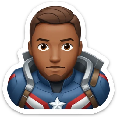 Sam Wilson from avenger sticker