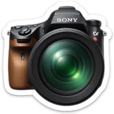 Sony kamera sticker