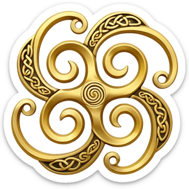Celtic Triskelion sticker