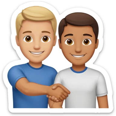 Shake hands  sticker