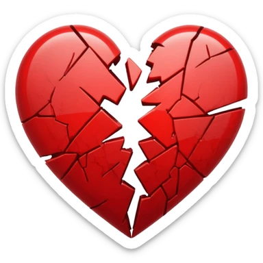 heart break sticker