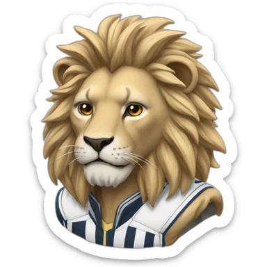 estudiantes de la plata-lion sticker