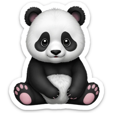 cute panda  sticker