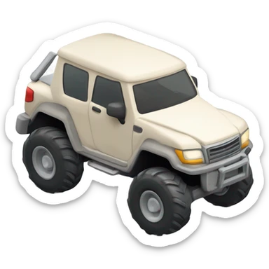 um carro de corrida em cima do planeta terra sticker